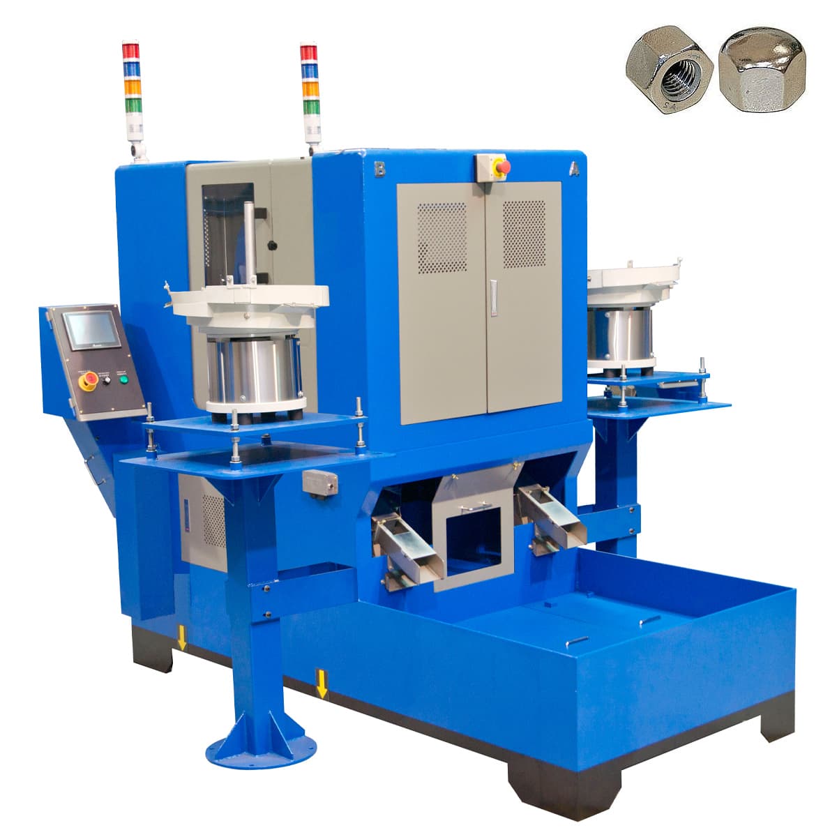 2-spindle tapping machine of shuttle-type