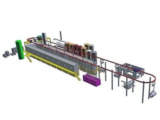 Wire pickling and phosphate equipment