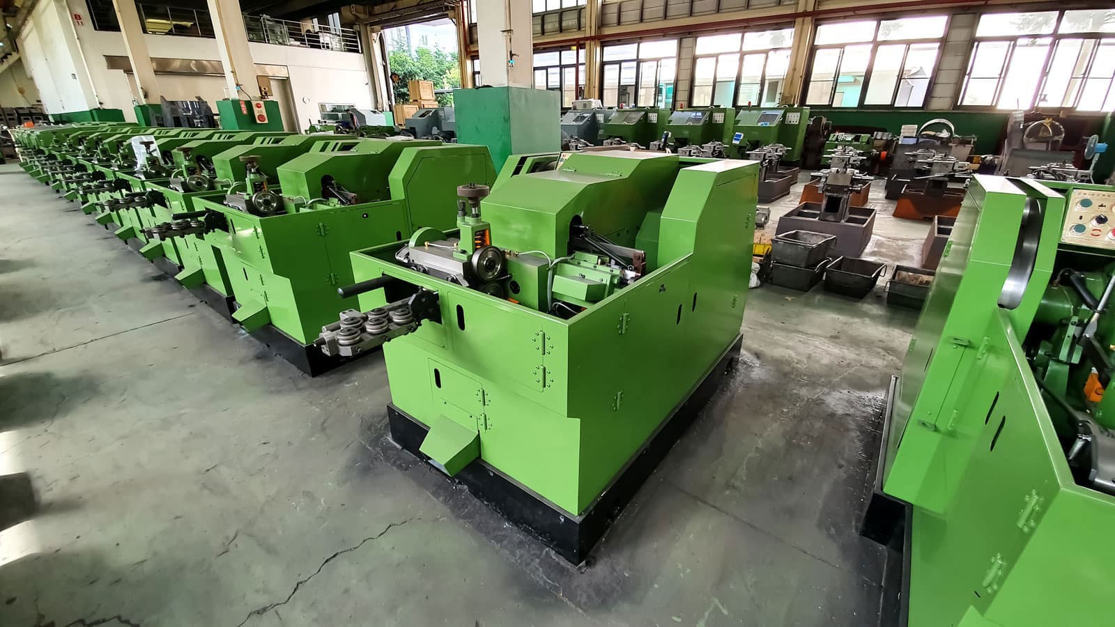 cold heading equipment assembly workshop