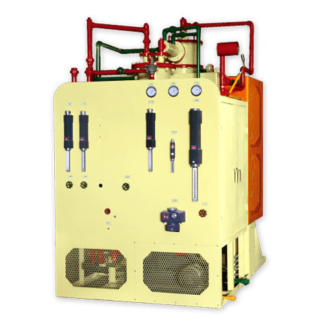 the Endothermic Type Gas Generator with automatic temperature control panel