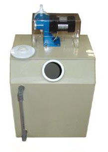 Automatic installation for preparation and dosing of chemical solutions
